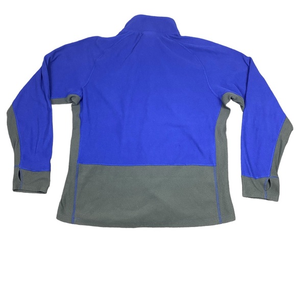 The North Face 1/4 Zip Fleece Blue Gray Light Jacket Mens Large - Picture 6 of 6